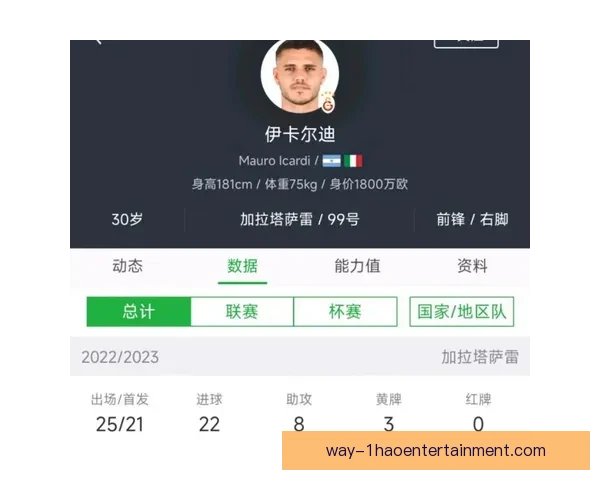 伊卡尔迪领衔土超射手榜荣膺联赛金靴大奖